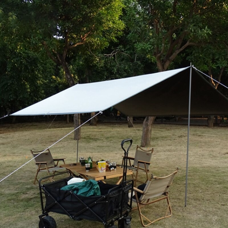Cheap Goat Tents 300X400cm Waterproof Awning Sunshade Sun Shade Sail For Outdoor Garden Beach Camping Patio Pool Sun Canopy Tent Parts   